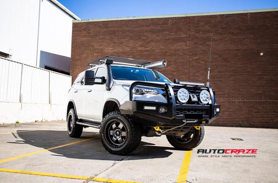 TOYOTA FORTUNER PODIUM MATTE GUN METAL